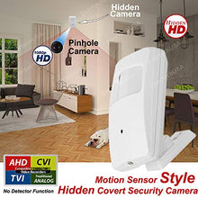 Load image into Gallery viewer, Evertech 1080p Hidden Nanny Covert PIR Security Camera with Night Vision, Day Night Motion Detector Style AHD TVI CVI Analog Camera Only Indoor Using
