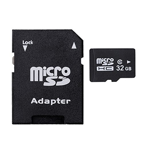 32GB 32G Micro SDHC Flash Memory Card with SD Card Adapter