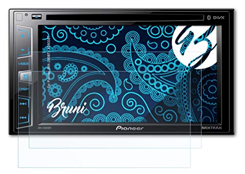 Bruni Screen Protector Compatible with Pioneer AVH-280BT / X2800BT Protector Film, Crystal Clear Protective Film (2X)