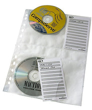 Load image into Gallery viewer, Durable CD/DVD Wallet/Pocket for CD Index A4 for 4 Disks (Pack of 5)
