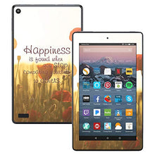 Load image into Gallery viewer, MightySkins Skin Compatible with Amazon Kindle Fire 7 (2017) - Be Happy | Protective, Durable, and Unique Vinyl Decal wrap Cover | Easy to Apply, Remove, and Change Styles | Made in The USA
