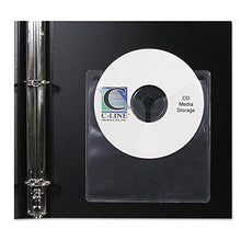 Load image into Gallery viewer, C-Line 70568 Self-Adhesive CD Holder, 5 1/3 x 5 2/3, 10/PK
