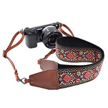 Load image into Gallery viewer, LIFEMATE Camera Strap Shoulder Neck Belt for All SLR/DSLR (Red Vintage Patterns)
