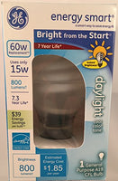GE Energy Smart 15W CFL Bright from The Start Daylight Bulb 1-Pack