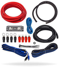 Load image into Gallery viewer, InstallGear 4 Gauge Complete Amp Kit Amplifier Installation Wiring Wire
