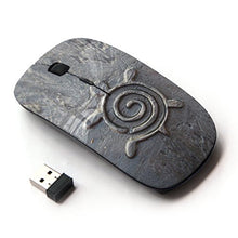 Load image into Gallery viewer, KawaiiMouse [ Optical 2.4G Wireless Mouse ] Turtle Architecture Design Figurine Stone
