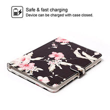 Load image into Gallery viewer, Universal 8.0&quot; Case, Newshine PU Leather Stand Folio Case with Card Slots for Galaxy Tab 3, Tab 4, Note 8.0 / iPad Mini 1, 2, 3 / Amazon Kindle Fire HD, Fire HDX and More 8.0&quot; - Red Flower
