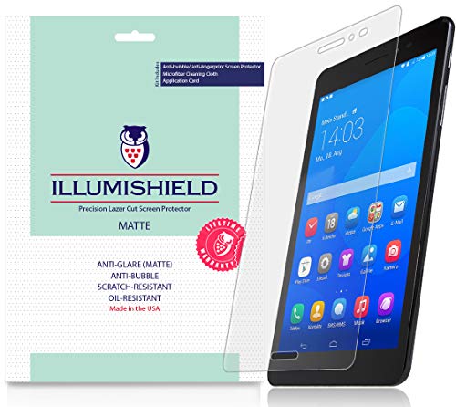 iLLumiShield Matte Screen Protector Compatible with AT&T Trek 2 HD (2-Pack) Anti-Glare Shield Anti-Bubble and Anti-Fingerprint PET Film