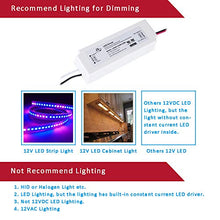 Load image into Gallery viewer, Dimmable LED Driver 12V 60 Watts IP67 Triac Dimming LED Power Supply 110V to 12V DC Transformer 12 Volt 5Amps 60W Small LED Drivers Waterproof
