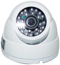 Load image into Gallery viewer, 740W Professional 700 TVL High Resolution White Dome Waterproof Outdoor/Indoor - 3.6 mm Wide View Angle Lens
