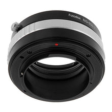 Load image into Gallery viewer, Fotodiox Lens Mount Adapter with Aperture Control, for Nikon G-Type, DX-Type Lens to Canon EOS M Mirrorless Cameras
