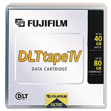 Load image into Gallery viewer, FUJI 1/2&quot; DLT-4 Data Cartridge, 557m, 40GB Native/80GB Compressed Data Capacity (Case of 2)
