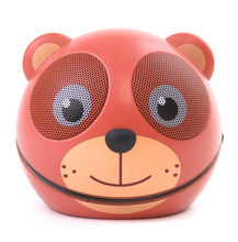 Load image into Gallery viewer, Zoo-Tunes Portable Mini Character Speakers for MP3 Players, Tablets, Laptops etc.(Teddy Bear)
