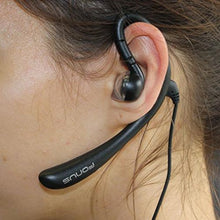 Load image into Gallery viewer, Wired Headset Mono Hands-Free Earphone 3.5mm Headphone Earpiece w Boom Mic Single Earbud [Black] for Motorola Moto G6 Play - Motorola Moto X4 - NABI 2
