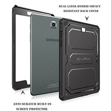 Load image into Gallery viewer, Fintie Shockproof Case for Samsung Galaxy Tab A 8.0 (Previous Model 2015), Rugged Unibody Dual Layer Hybrid Full Protective Cover for Tab A 8.0 SM-T350/P350 2015(NOT Fit 2017/2018 Version), Black
