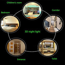 Load image into Gallery viewer, 3D Ship Night Light Illusion Lamp 7 Color Change LED Touch USB Table Gift Kids Toys Decor Decorations Christmas Valentines Gift
