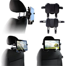 Load image into Gallery viewer, Navitech in Car Portable 2 in 1 Laptop/Tablet Head Rest/Headrest Mount/Holder Compatible with The Microsoft Surface pro 4
