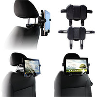 Navitech in Car Portable 2 in 1 Laptop/Tablet Head Rest/Headrest Mount/Holder Compatible with The Microsoft Surface pro 4