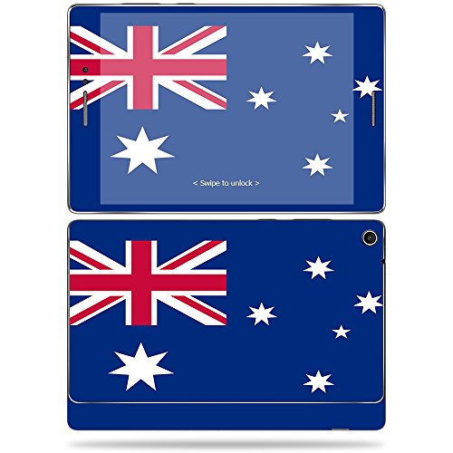 MightySkins Protective Skin Compatible with Asus ZenPad S 8 - Australian Flag | Protective, Durable, and Unique Vinyl Decal wrap Cover | Easy to Apply, Remove, and Change Styles | Made in The USA