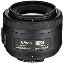 Load image into Gallery viewer, Nikon 35mm f/1.8G AF-S DX Lens for Nikon DSLR Cameras (Renewed)
