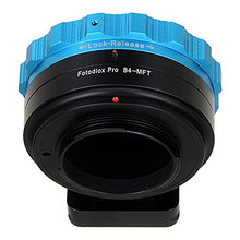 Load image into Gallery viewer, Fotodiox Pro Lens Mount Adapter, B4 (2/3&quot;) Lens to Micro Four Thirds (M 4/3, MFT) Camera Body, for Olympus Pen E-P1 &amp; Panasonic Lumix DMC-G1, DMC-GH1, DMC-GF1
