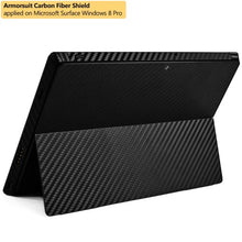 Load image into Gallery viewer, ArmorSuit MilitaryShield Black Carbon Fiber Skin Wrap Film + HD Clear Screen Protector for Microsoft Surface Pro 1st Generation 2013 Release - Anti-Bubble Film
