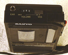 Load image into Gallery viewer, SANYO M5495 Microcassette Recorder with VAS
