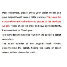 Load image into Gallery viewer, Black Color EUTOPING R New 11.6 inch CLV11502A Touch Screen Digitizer Replacement for Tablet
