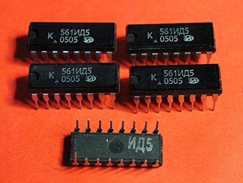 K561ID5 analoge CD4056A IC / Microchip USSR 20 pcs