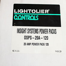 Load image into Gallery viewer, Lightolier Controls OSPS-20A-120 Insight Systems Power Packs 20Amp 120V
