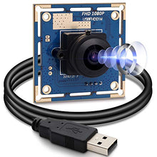 Load image into Gallery viewer, SVPRO 2MP USB Camera Module Fisheye Lens 180 Degree Camera Board Free Driver UVC Web Camera 1080P 30fps, 480P 100fps for Computer Support Android Linux Windows Mac OS
