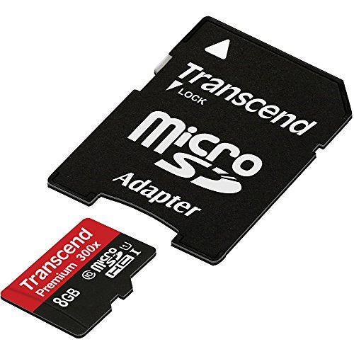 New Transcend 8GB Micro SDXC Class10 UHS-I Memory Card TS8GUSDU1