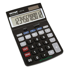 Load image into Gallery viewer, Victor - 12-Digit Business Analyst Calculator,4quot;x6-1/2quot;x1-1/8quot,Black, Sold as 1 Each, VCT 11803A
