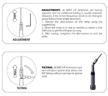 Load image into Gallery viewer, Sirio HP 140-175mhz VHF 2Meter Mobile Antenna
