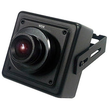 Load image into Gallery viewer, KT&amp;C KPC-EW38NUP1 700TVL D/N WDR Mini Square Camera, 3.7mm Semi Cone Pinhole Lens
