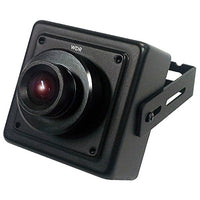 KT&C KPC-EW38NUP1 700TVL D/N WDR Mini Square Camera, 3.7mm Semi Cone Pinhole Lens