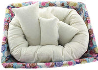 4PCS Newborn Photography, Basket Filler Wheat Donut Posing Props Baby Pillow