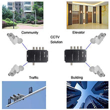 Load image into Gallery viewer, E-link 4 Channel Video Multiplexer - 4Ch CCTV Video Multiplexer Over 1 Coaxial Cable for Standard Analog Cameras
