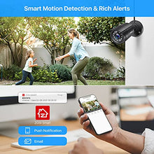 Load image into Gallery viewer, ZOSI 8CH Home Security Camera System Outdoor,5MP-Lite 8Channel H.265+ CCTV DVR and 8 x 1080p 2MP Weatherproof Surveillance Bullet Dome Cameras,80ft Night Vision, Remote Access,Motion Alerts (No HDD)
