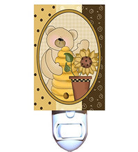Load image into Gallery viewer, Sunflower Honey Bear Decorative Night Light
