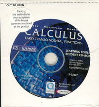 Load image into Gallery viewer, Calculus: Early Transcendental Functions - Esolutions 0618223150 (ISBN) Learning Tools Student CD-ROM 3-32397 by Bruce H. Edwards (Author), Ron Larson (Author), Robert P. Hostetler (Author)
