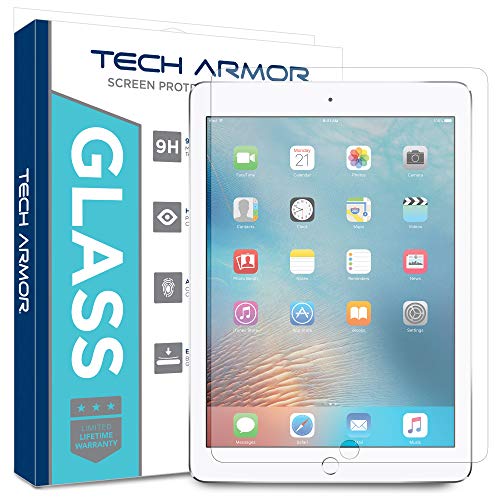 Tech Armor Ballistic Glass Screen Protector Designed for Apple iPad Mini 5 (2019), iPad Mini 4 - Case-Friendly, Tempered Glass, Ultra-Thin, Scratch and Impact Protection [1-Pack]