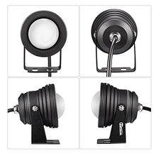 Load image into Gallery viewer, RUICAIKUN LED Flood Light 10W Waterproof Outdoor US Plug RGB Light with Remote Control (DC/AC 12V),Above Ground Pool Light
