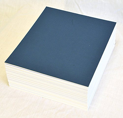 topseller100, Pack of 50 sheets 16x20 UNCUT matboard / mat boards (navy blue)