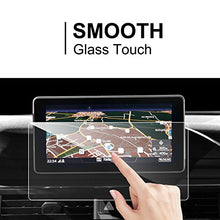 Load image into Gallery viewer, LFOTPP A4 A5 8.3 Inch 2017 2018 Glass Car Navigation Screen Protector, [9H] Clear Tempered Glass Infotainment Center Touch Screen Protector Anti Scratch High Clarity
