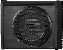 Load image into Gallery viewer, Jensen JMPSW800 Amplified 8&quot; Subwoofer, 200 Watts Max Power Handling, Built-in Amplification, Black Anodized all Aluminum Enclosure, Mate-in-lock Connectors for Easy Installation
