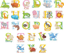Load image into Gallery viewer, RNK Shops Animal Alphabet Ceramic Night Light (Personalized)
