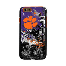 Load image into Gallery viewer, Guard Dog Collegiate Hybrid Case for iPhone 6 / 6s  Paulson Designs  Clemson Tigers
