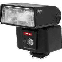 Load image into Gallery viewer, Metz M400 Series Mecablitz Compact Flash for Pentax, Black (MZ M400P)
