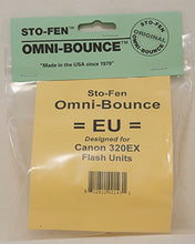 Load image into Gallery viewer, Sto-Fen Omni-Bounce OM-EU (for Canon 320EX and Sony HVL-F32)
